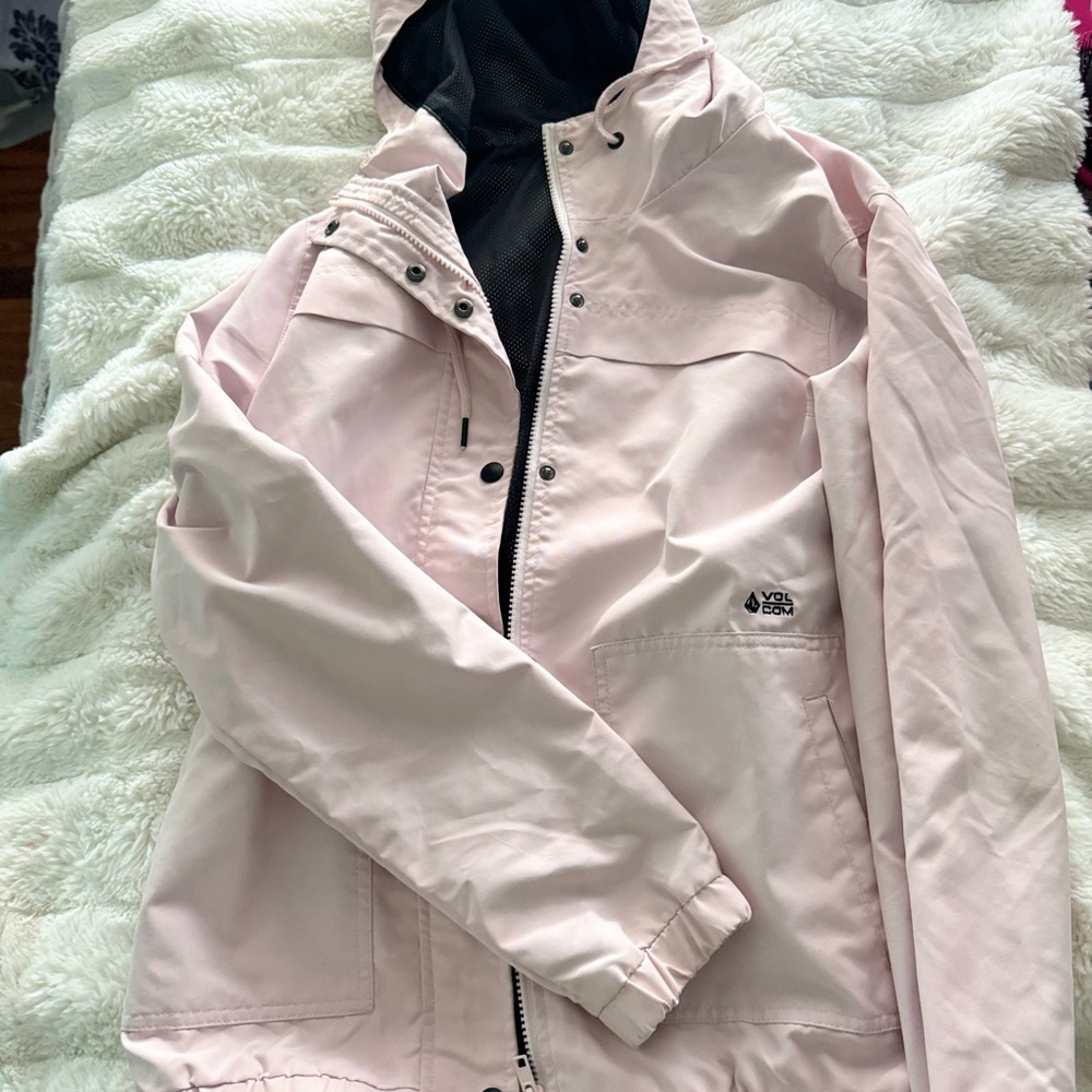Volcom Light Pink Utility Jacket - Picture 3 of 3